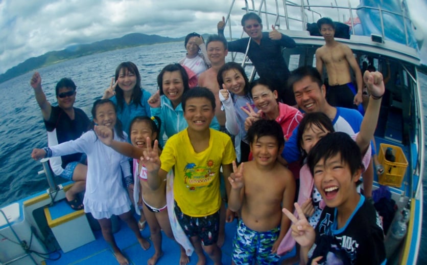 石垣島で体験ダイビング