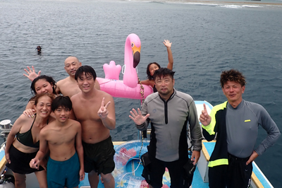 思ったよりも海況良し(^^♪