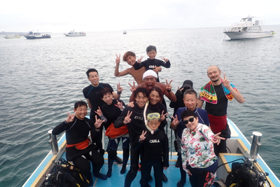 体験ダイビング大成功✌