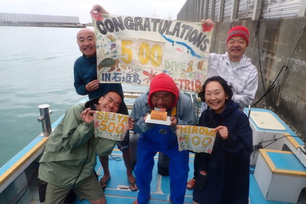 ㊗親子で記念ダイブ＆ひな祭り🎎