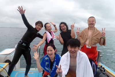 次は潜るぞぉぉぉ！！！！