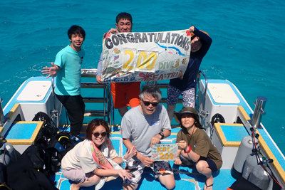 ㊗２００Dives㊗