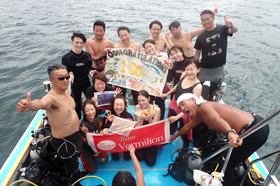 ㊗100Dives㊗