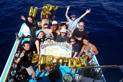 Happy Birthday💞㊗100Dives＆600Dives