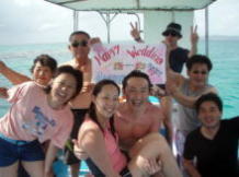石垣島ダイビングで新婚旅行