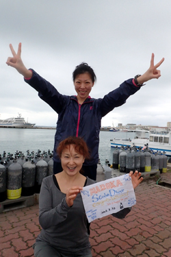石垣島でダイバーに！！！